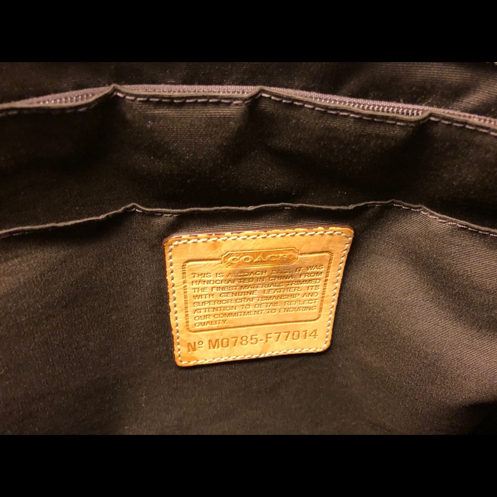 Coach laptop bag - Picture 3 of 3